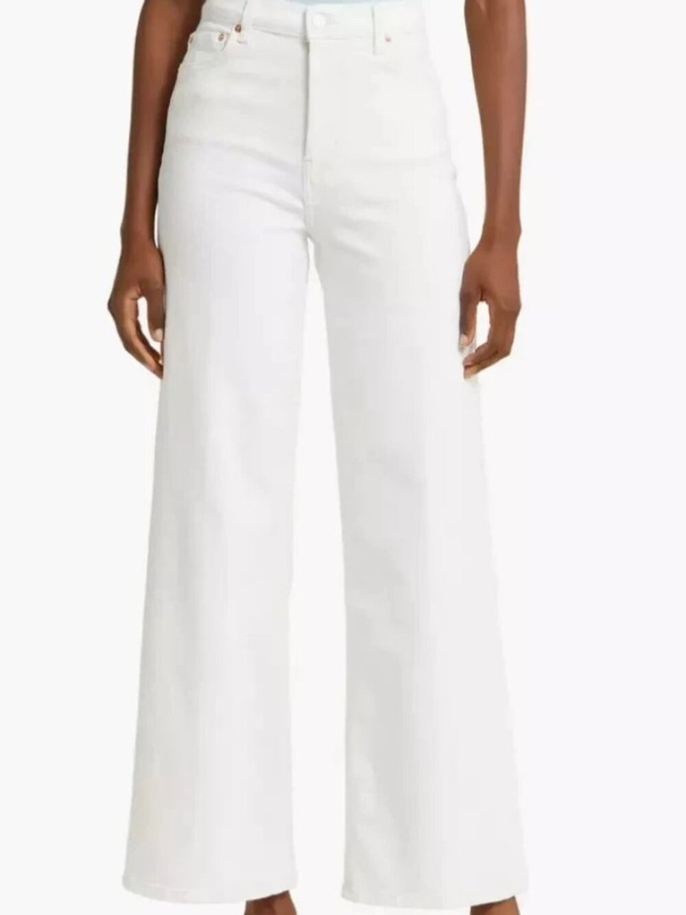 New Rails Jeans The Getty High Wide Button Vtg Ecru Cream 31 Dusty = Great Deal!